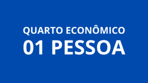 Quarto econômico- para 01 pessoa